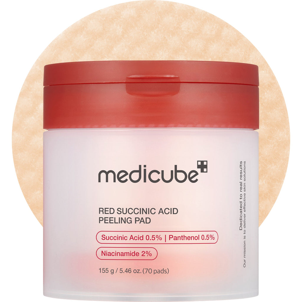 Red Succinic Acid Panthenol Pads B1
