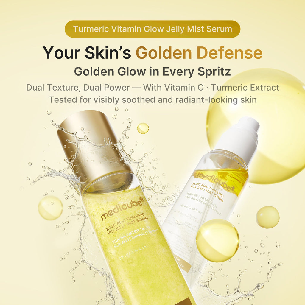 Kojic Acid Turmeric Vitamin Gold Jelly Mist Serum S8