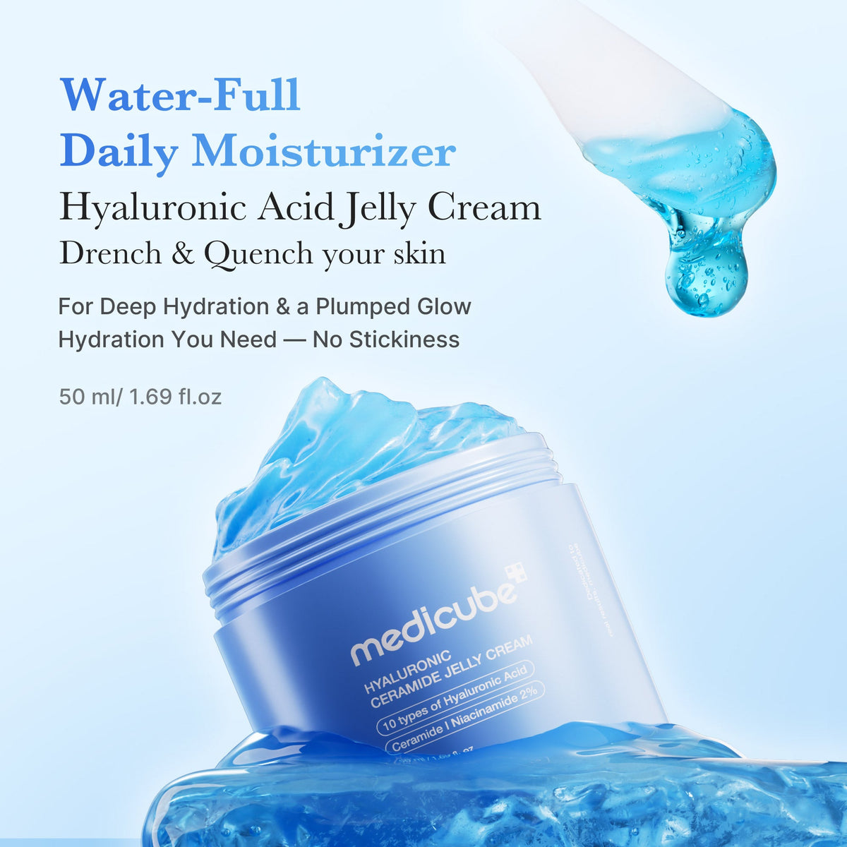 Hyaluronic Ceramide Moisturizing Jelly Cream R7