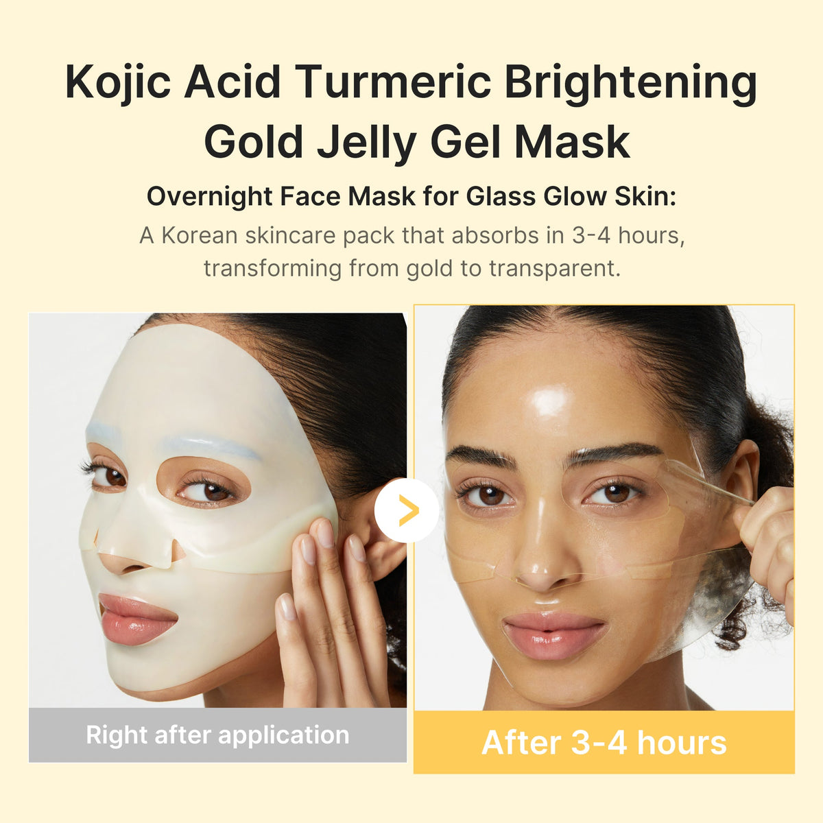 Kojic Acid Turmeric Gold Jelly Gel Mask C5