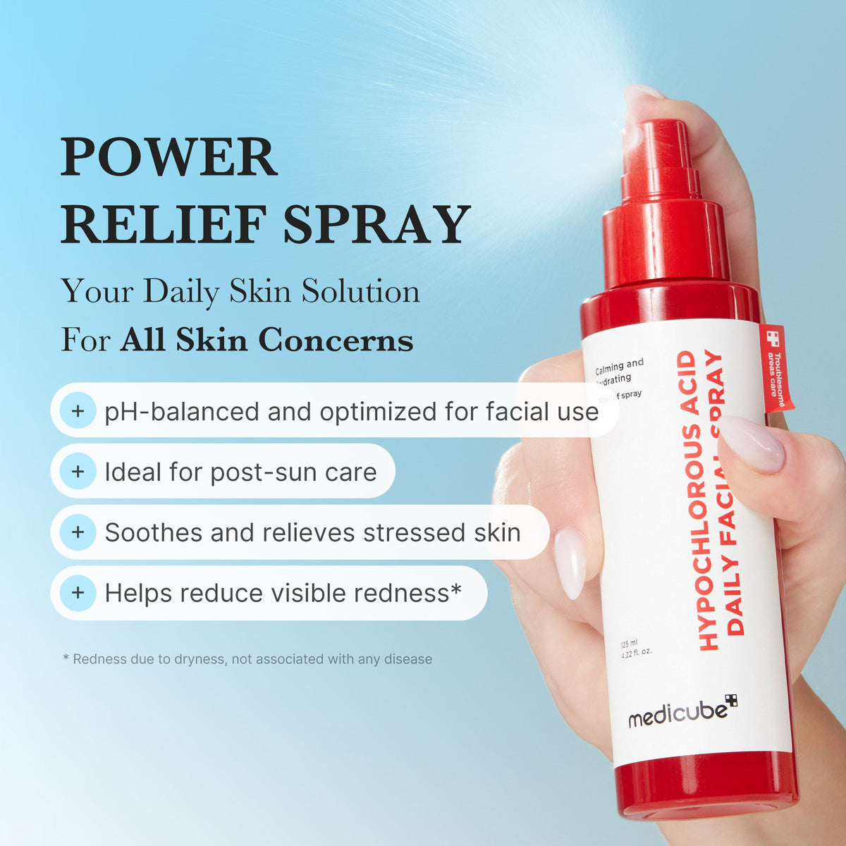 Hypochlorous Acid Power Soothing Spray Z1