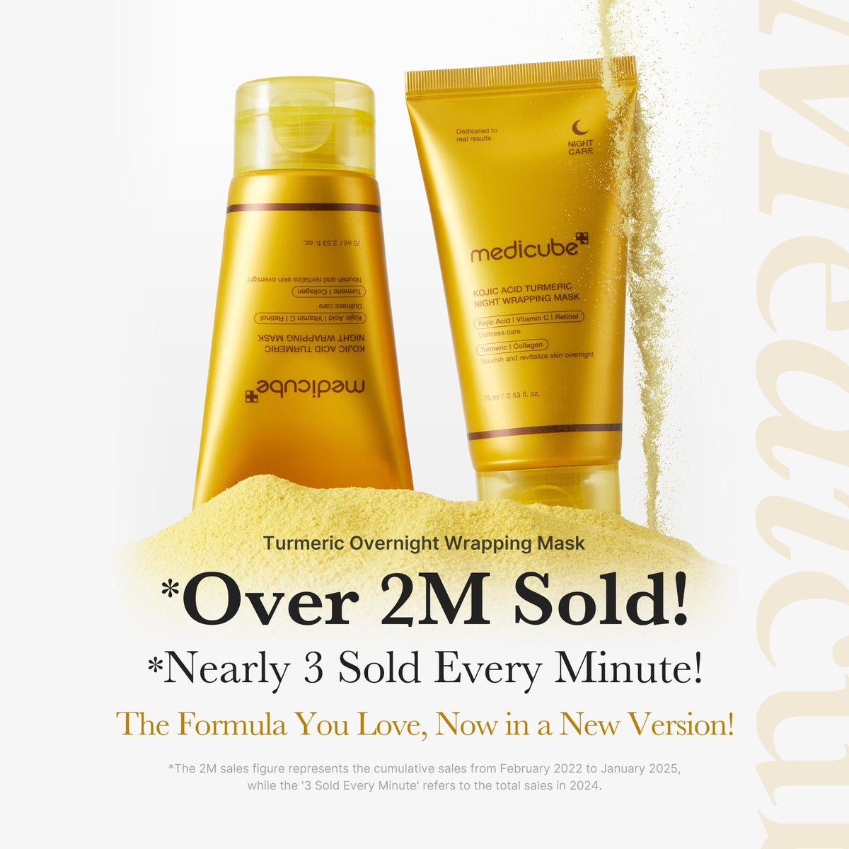 Kojic Acid Turmeric Overnight Wrapping Mask F7