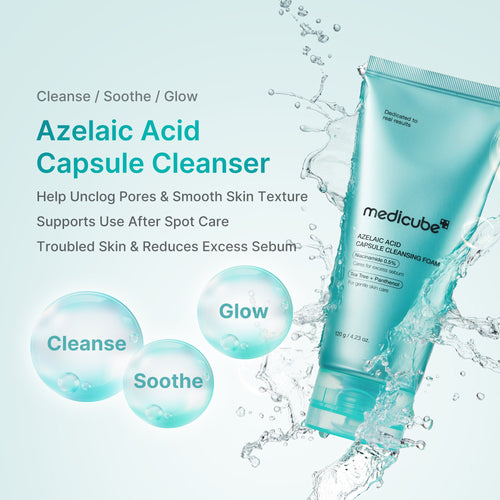 Azelaic Acid Capsule Foam Cleanser J5