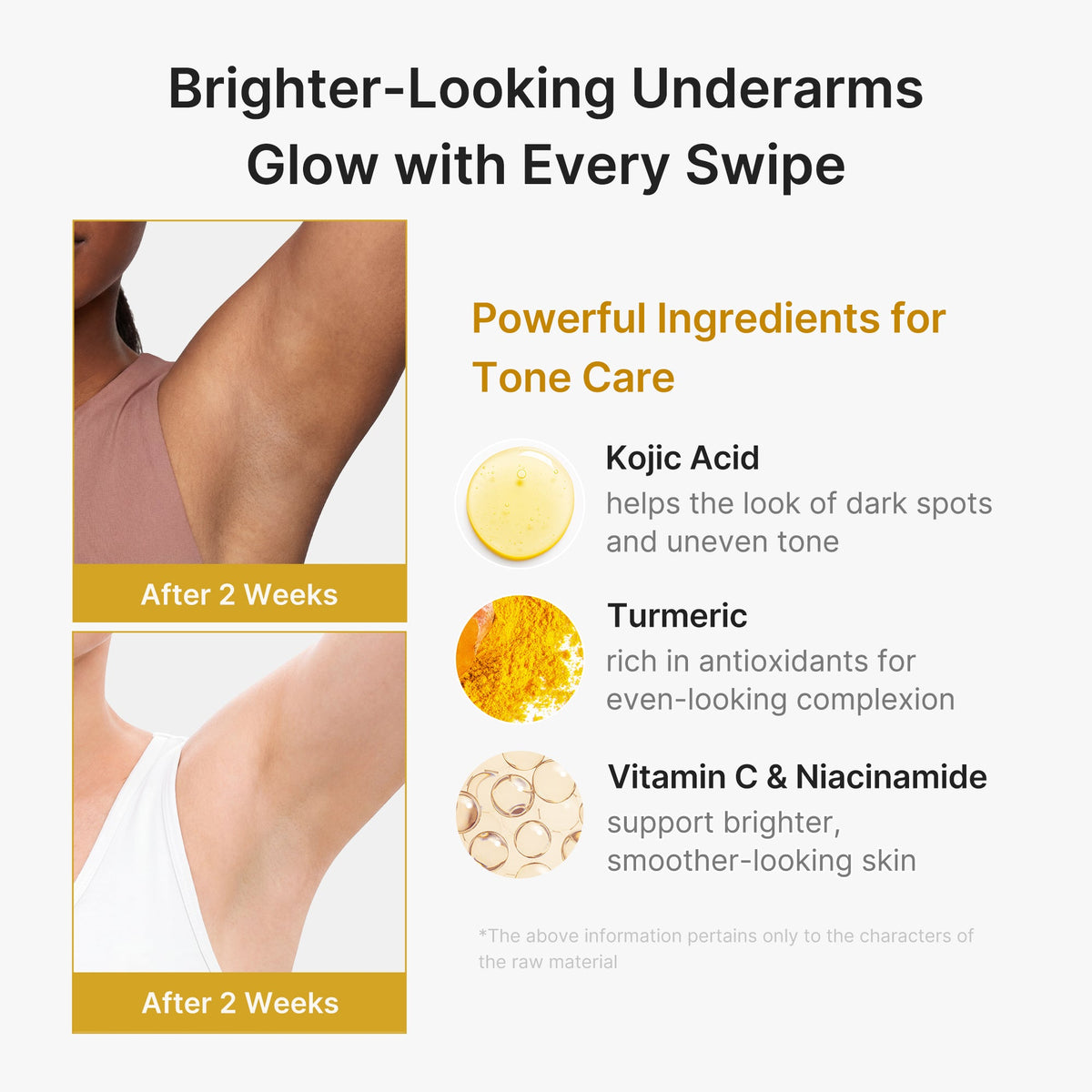 Kojic Acid Brightening Deodorant (Vanilla & Pistachio) P5