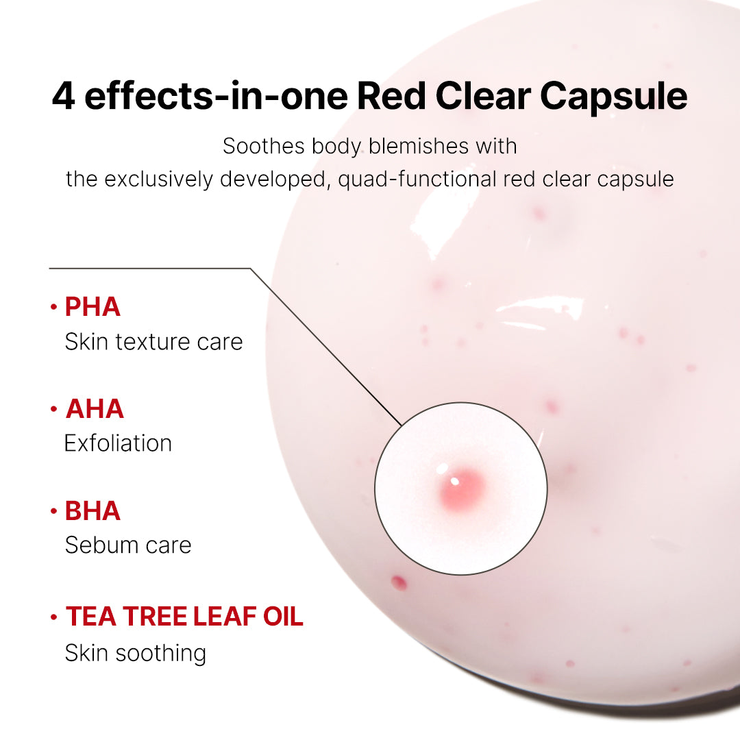 Red Clear Capsule Body Lotion N7