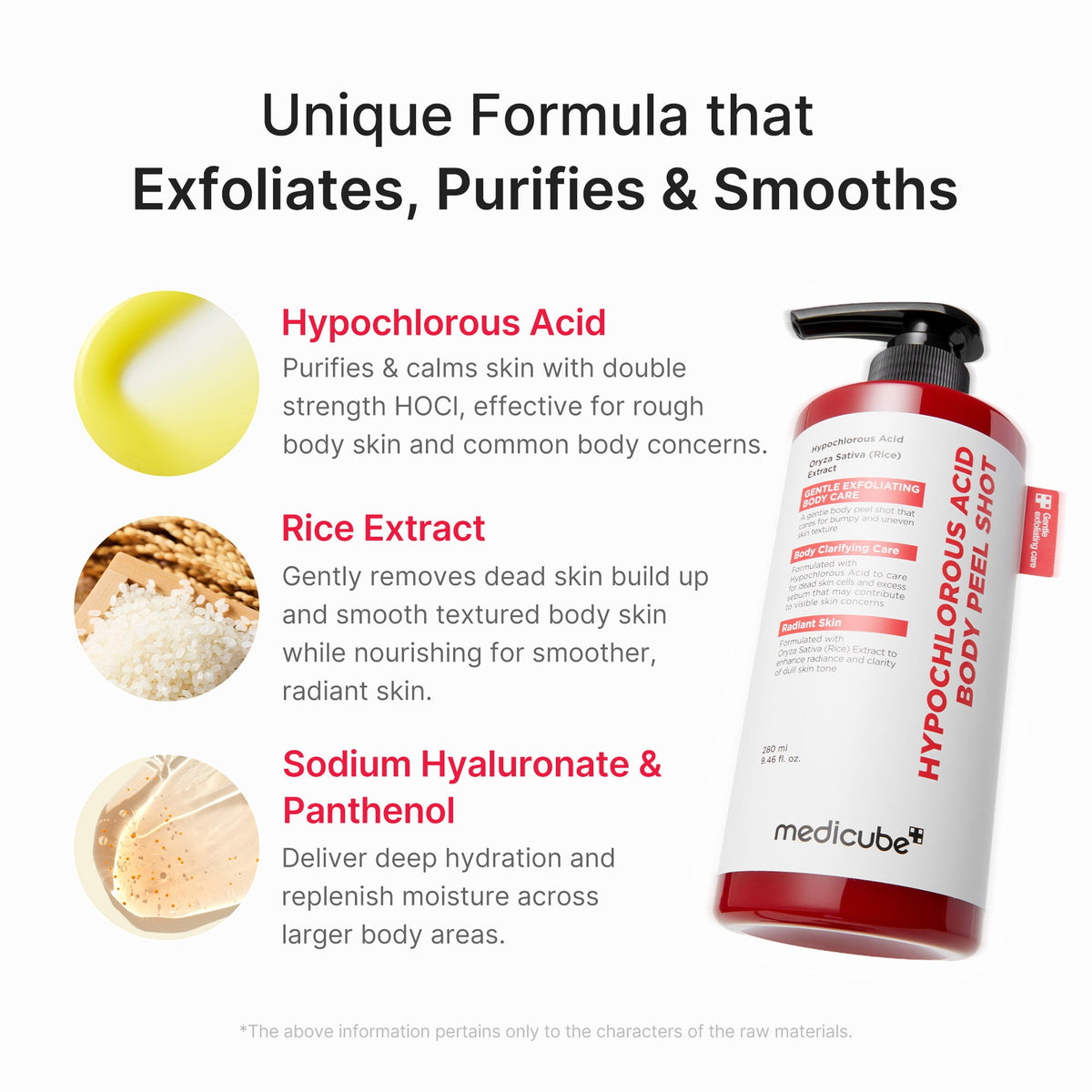 Hypochlorous Acid Rice Body Peel Shot R4