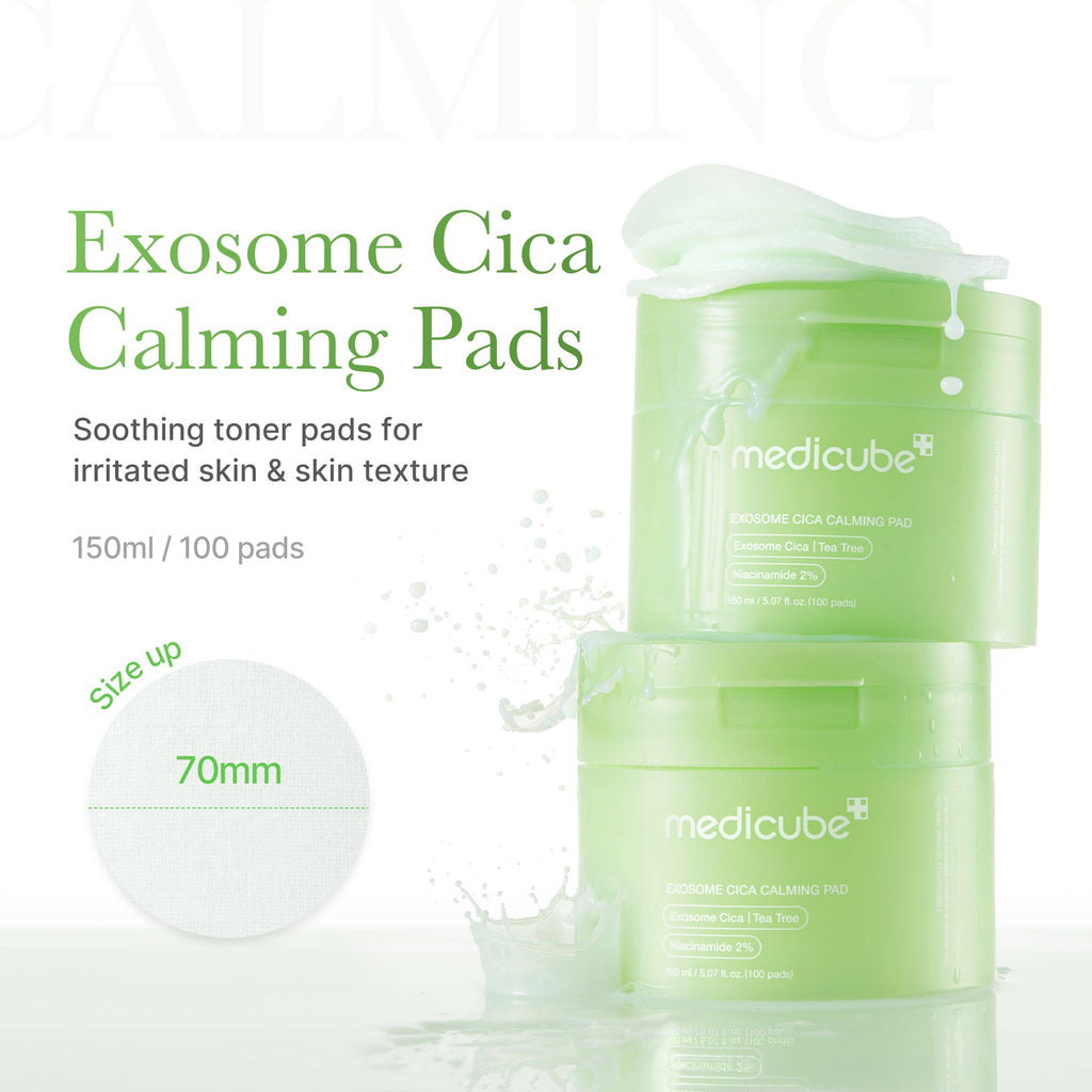 Exosome Cica Calming Toner Pads F7