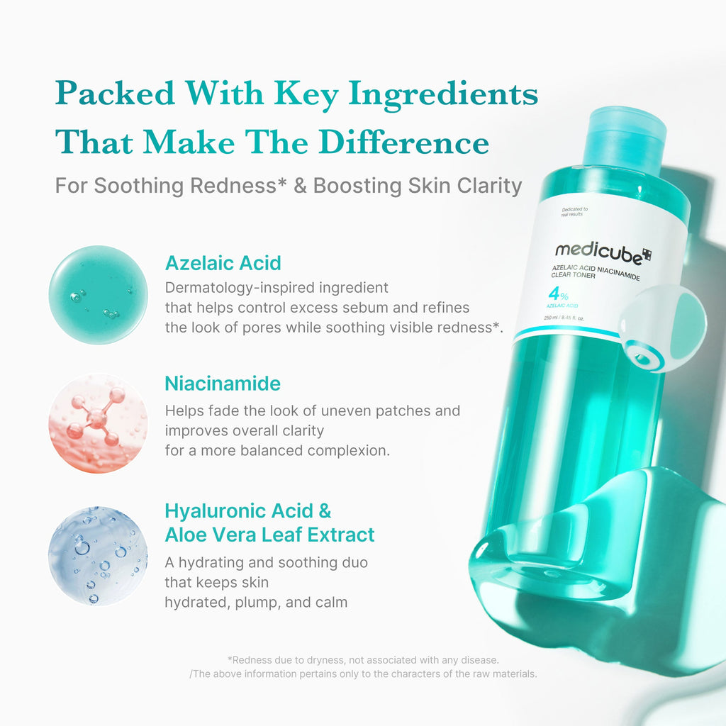 Azelaic Acid Niacinamide Clarifying Toner H9