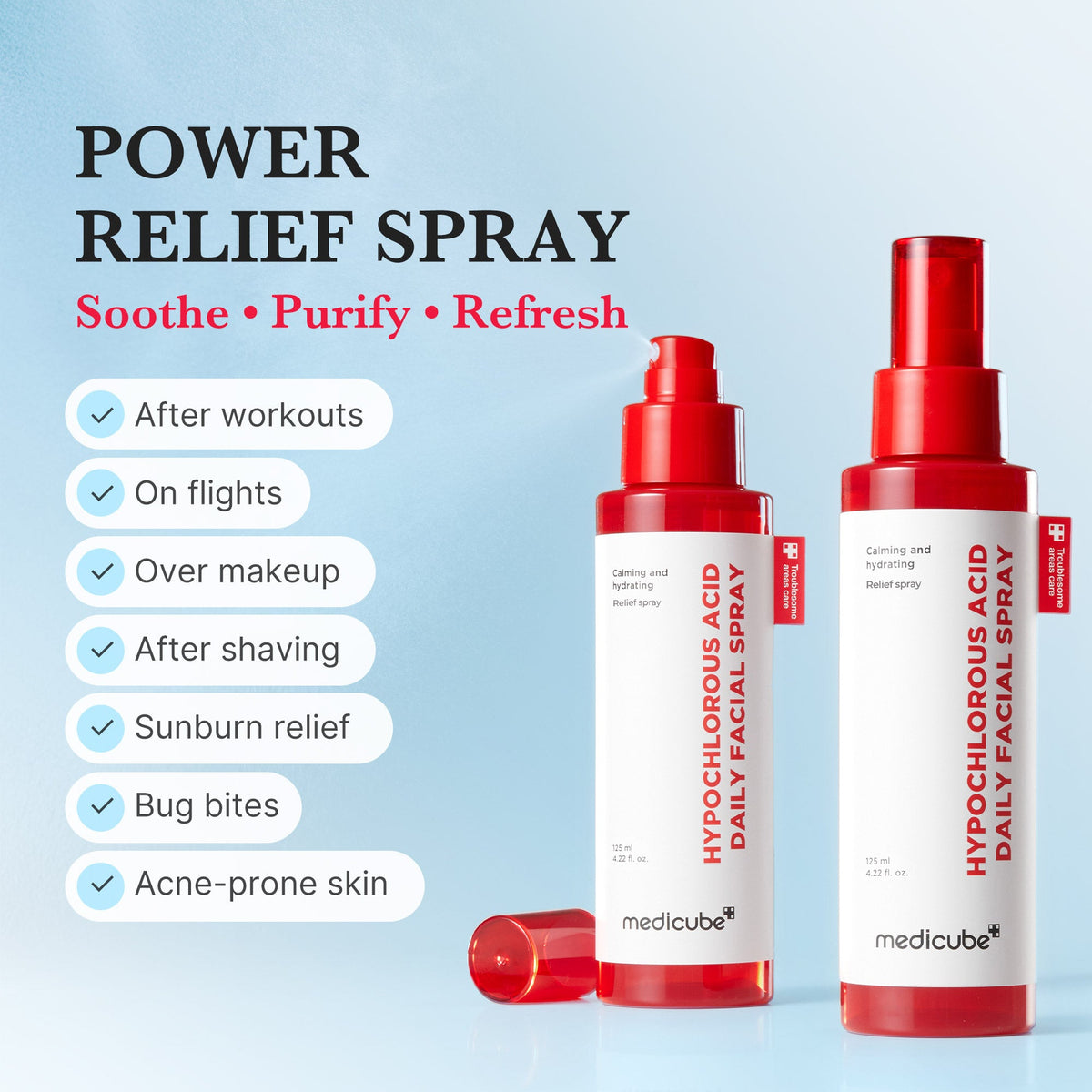 Hypochlorous Acid Power Soothing Spray Z1