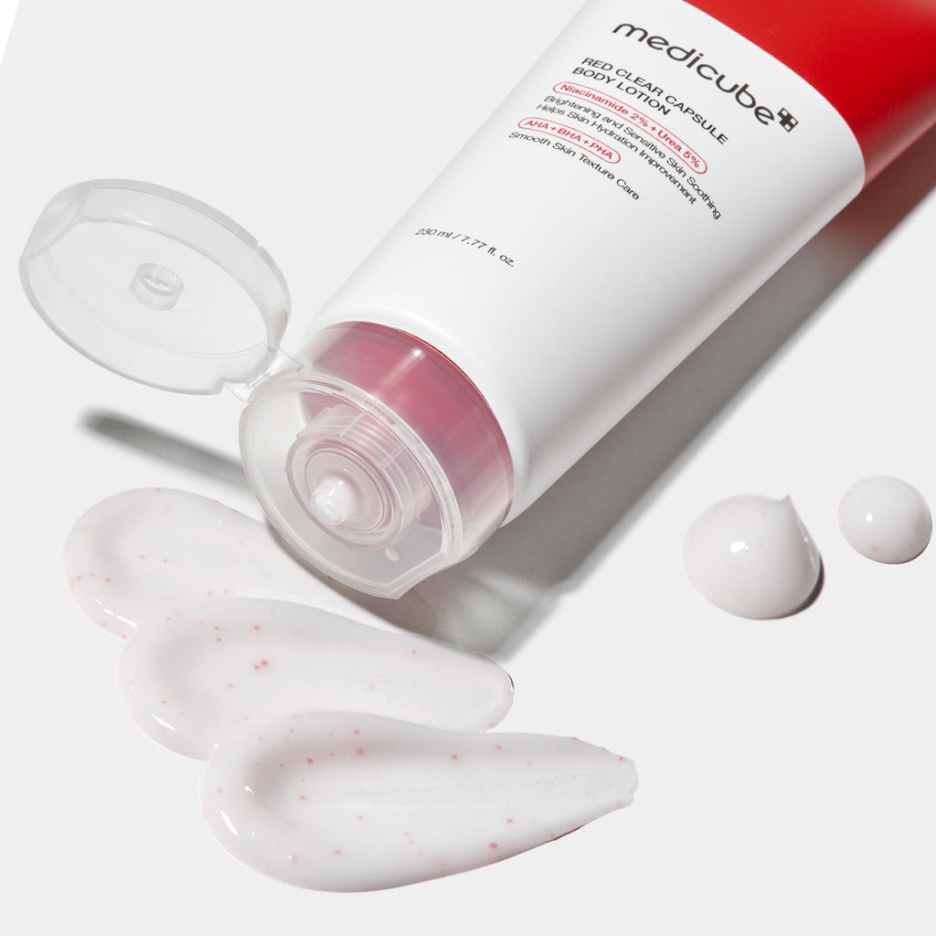 Red Clear Capsule Body Lotion J2