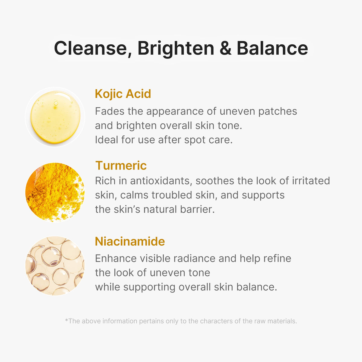 Kojic Acid Turmeric Vita Capsule Foam Cleanser L3
