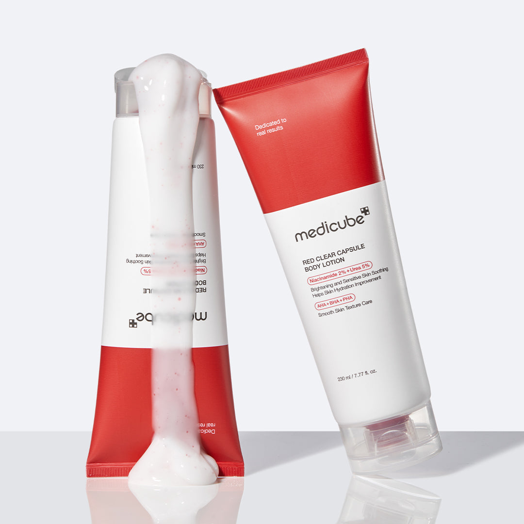 Red Clear Capsule Body Lotion J2
