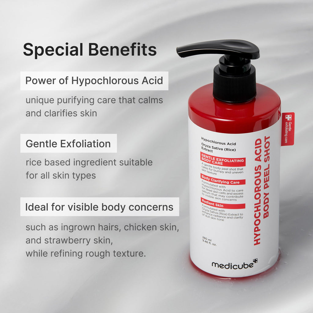 Hypochlorous Acid Rice Body Peel Shot R4