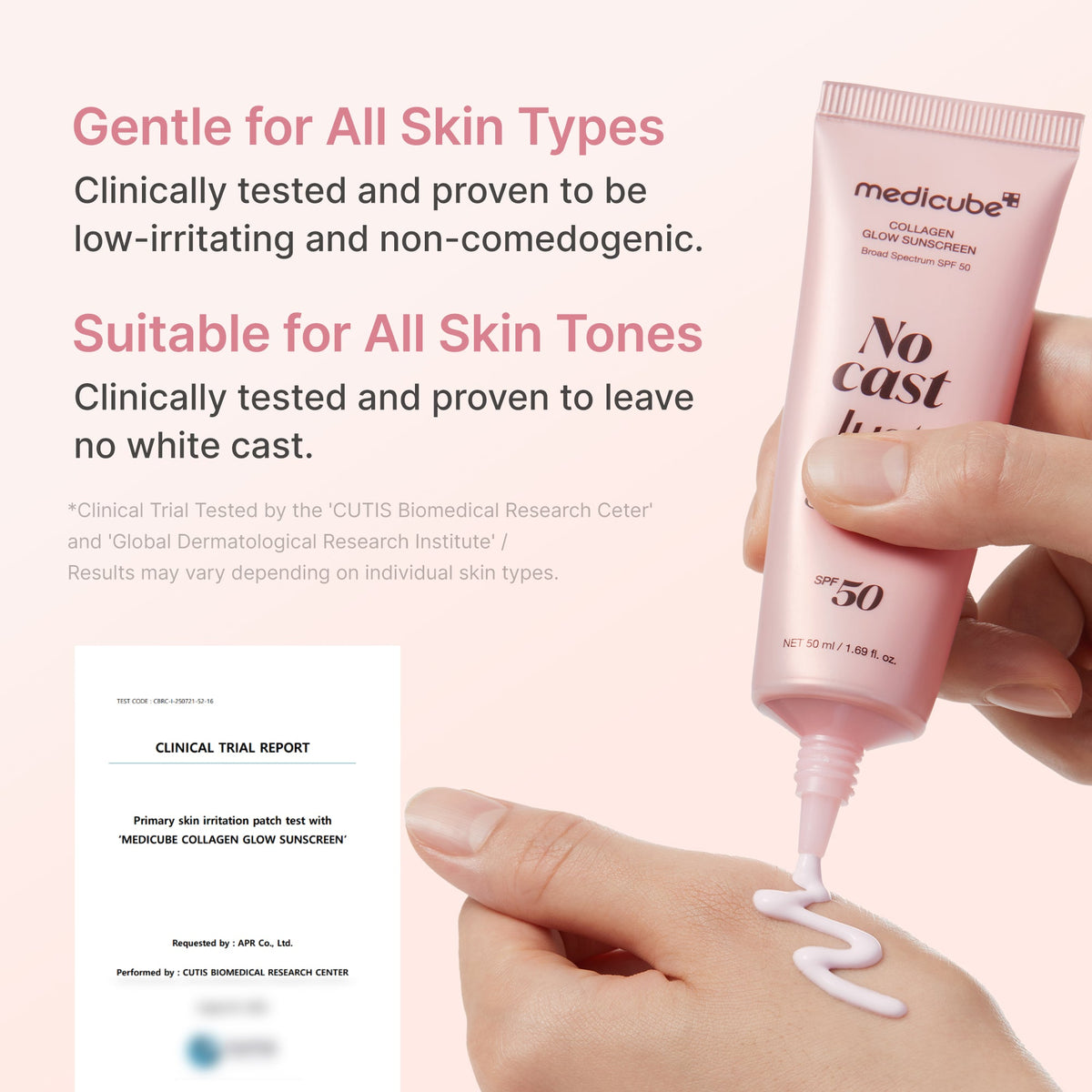 No Cast Just Glow Collagen Sunscreen Z3