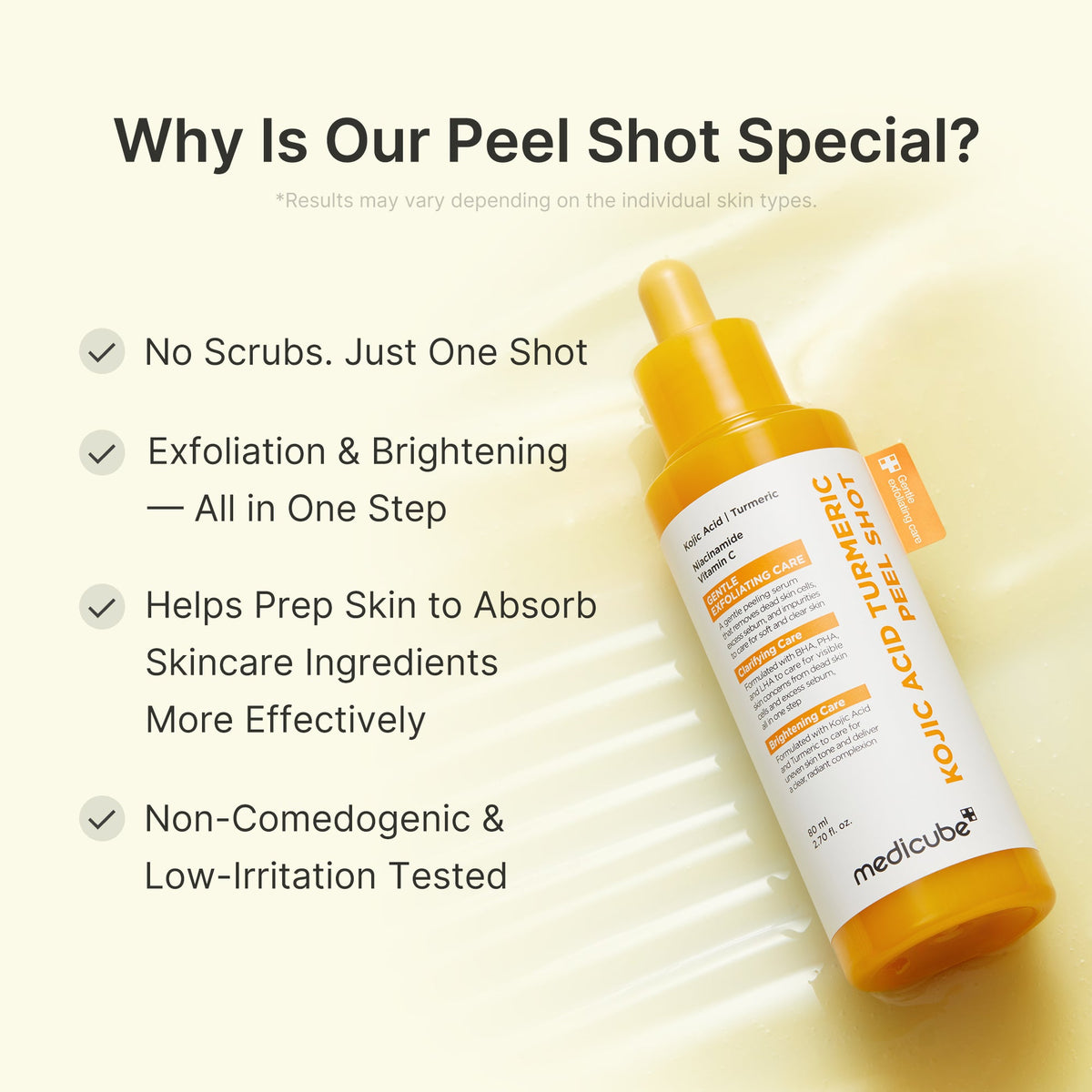 Kojic Acid Turmeric Peel Shot M5