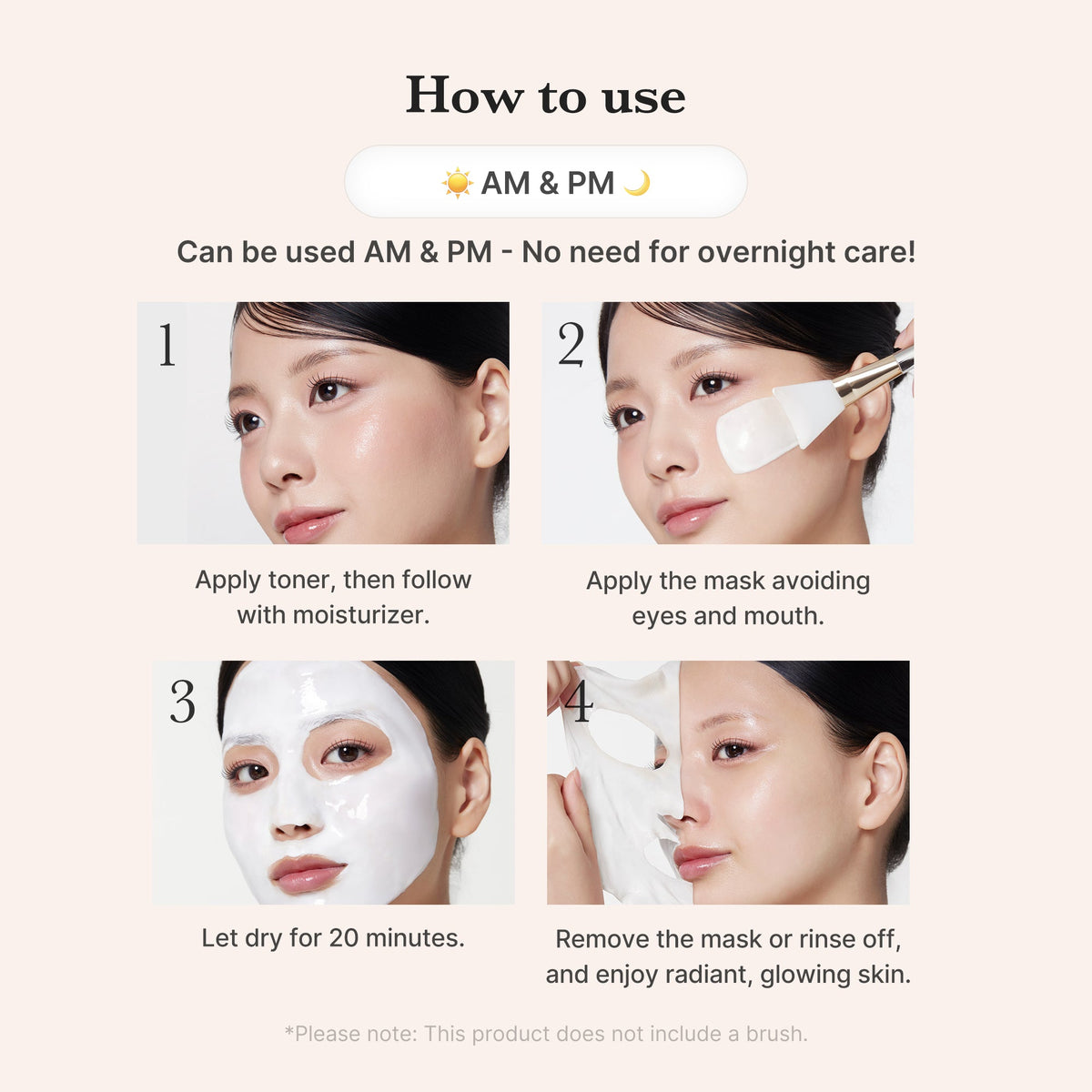 Collagen Milky Glow Daytime Wrapping Mask P6