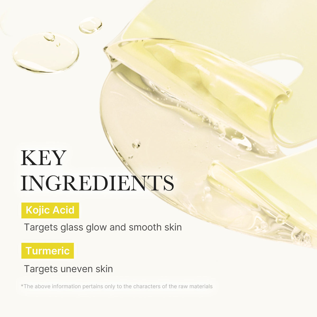 Kojic Acid Turmeric Gold Jelly Gel Mask C5