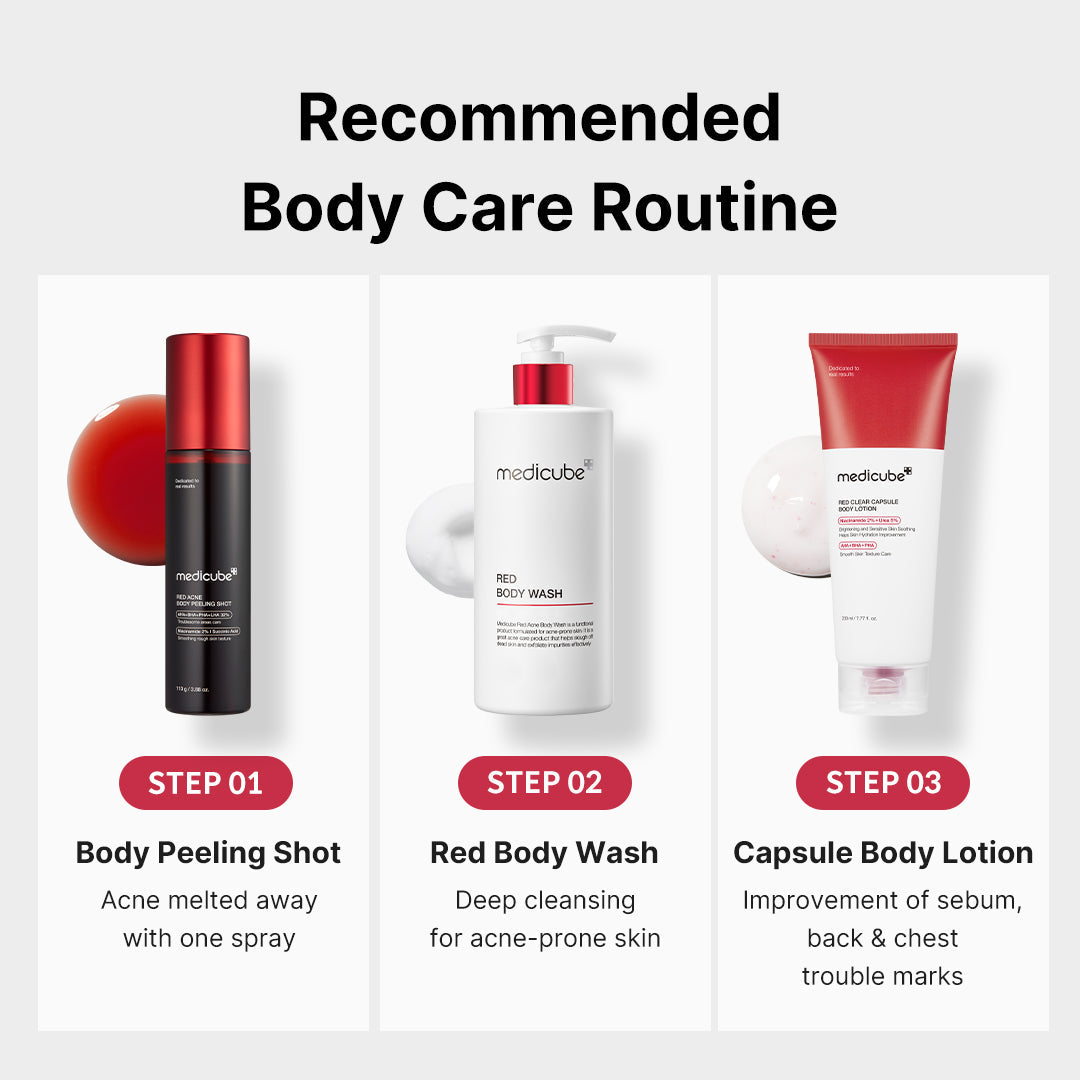 Red Body Peeling Shot Cleanser Z8