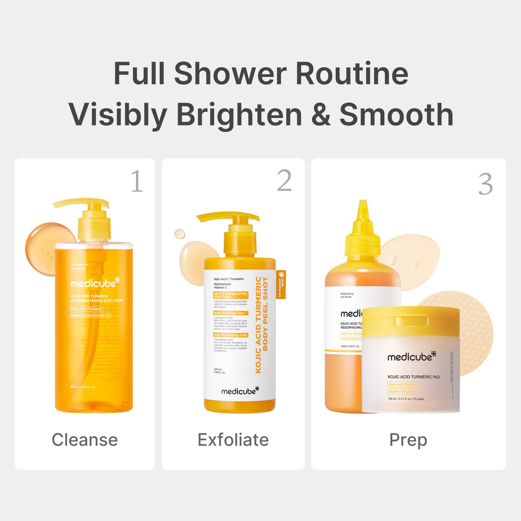 Kojic Acid Turmeric Brightening Body Wash M5