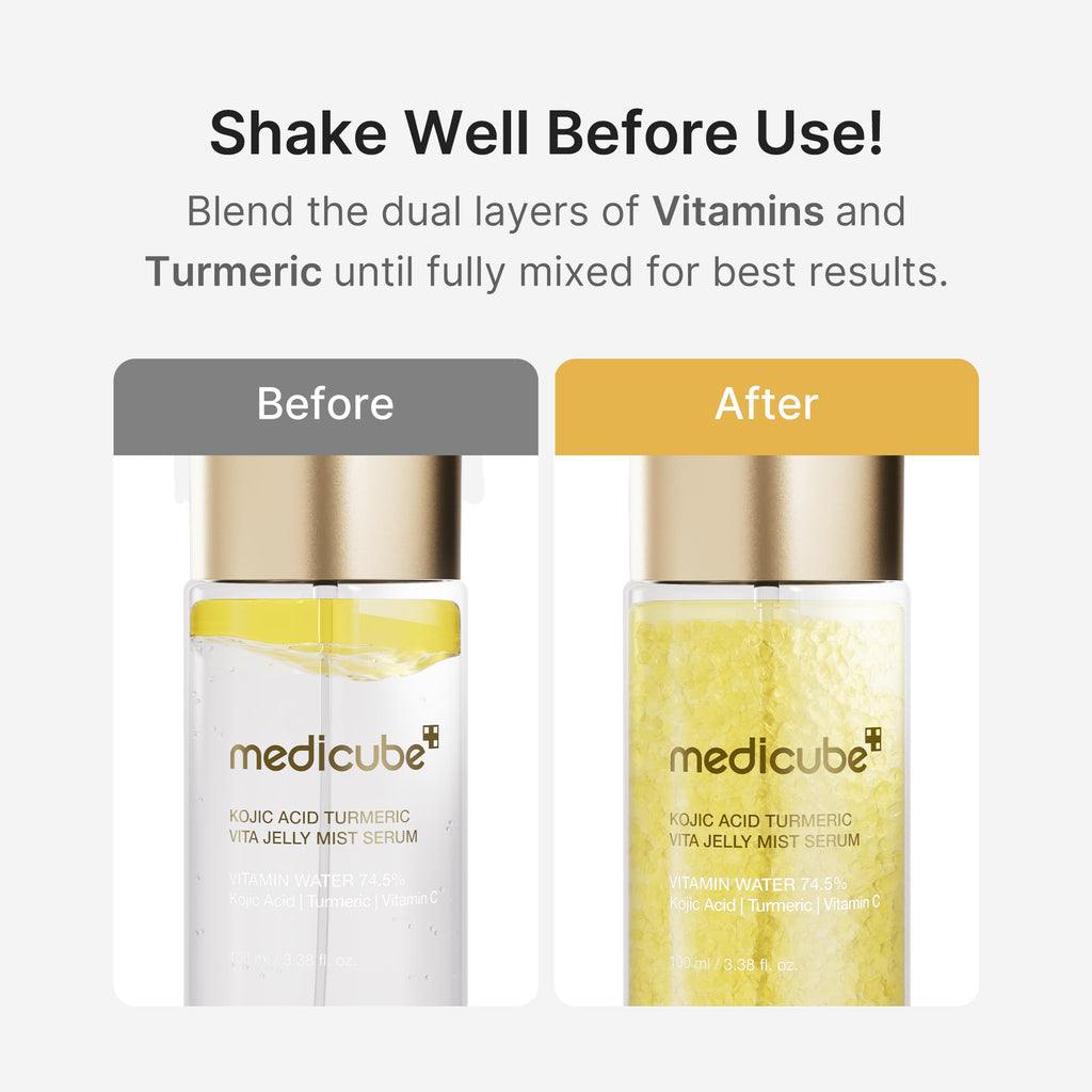 Kojic Acid Turmeric Vitamin Gold Jelly Mist Serum S8