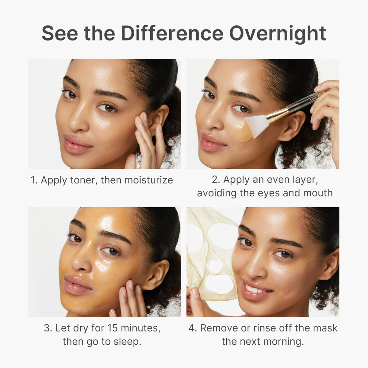 Kojic Acid Turmeric Overnight Wrapping Mask F7