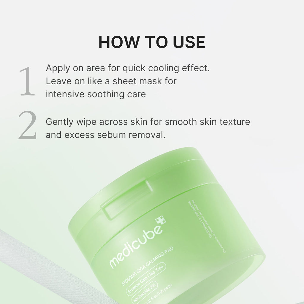 Exosome Cica Calming Toner Pads F7