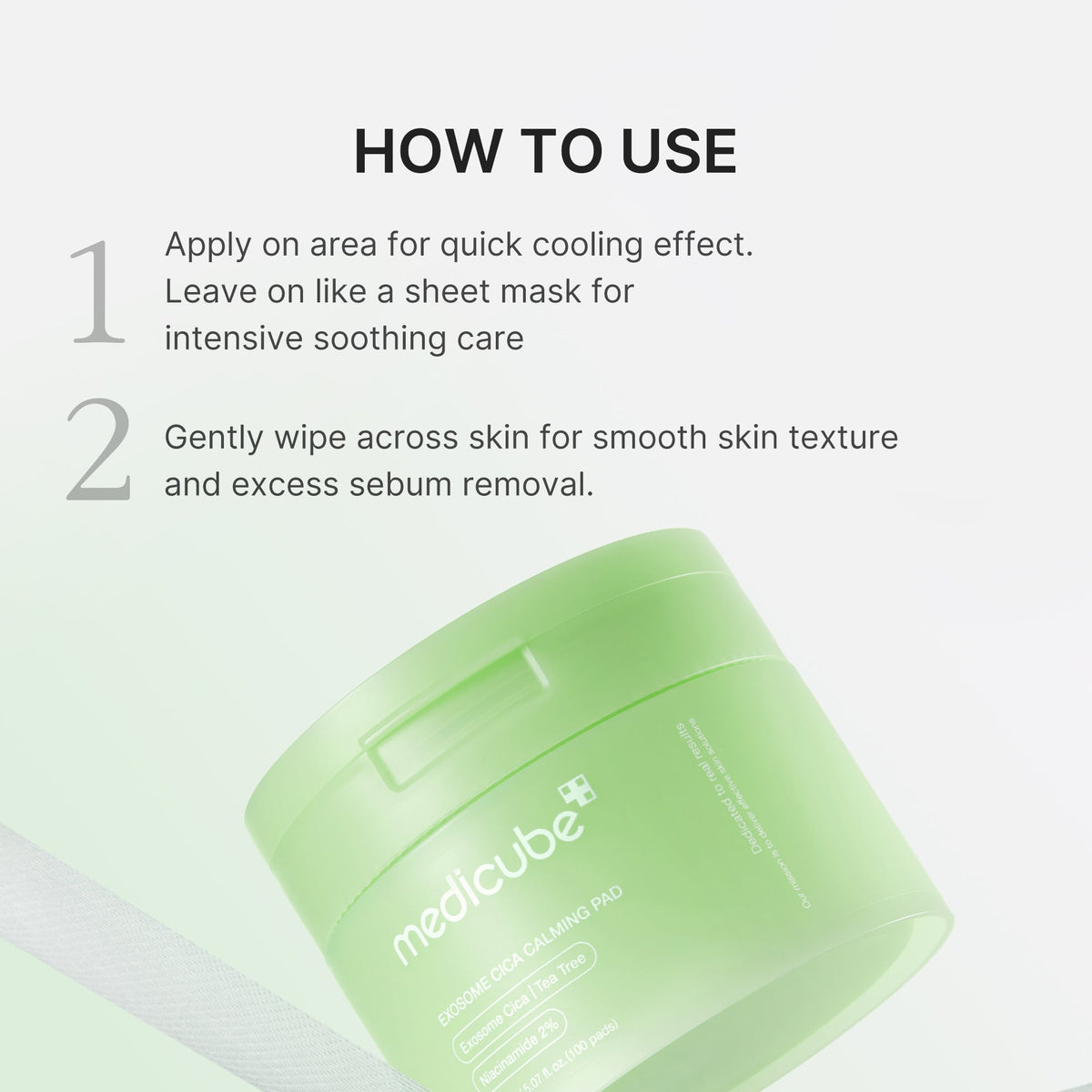 Exosome Cica Calming Toner Pads F7