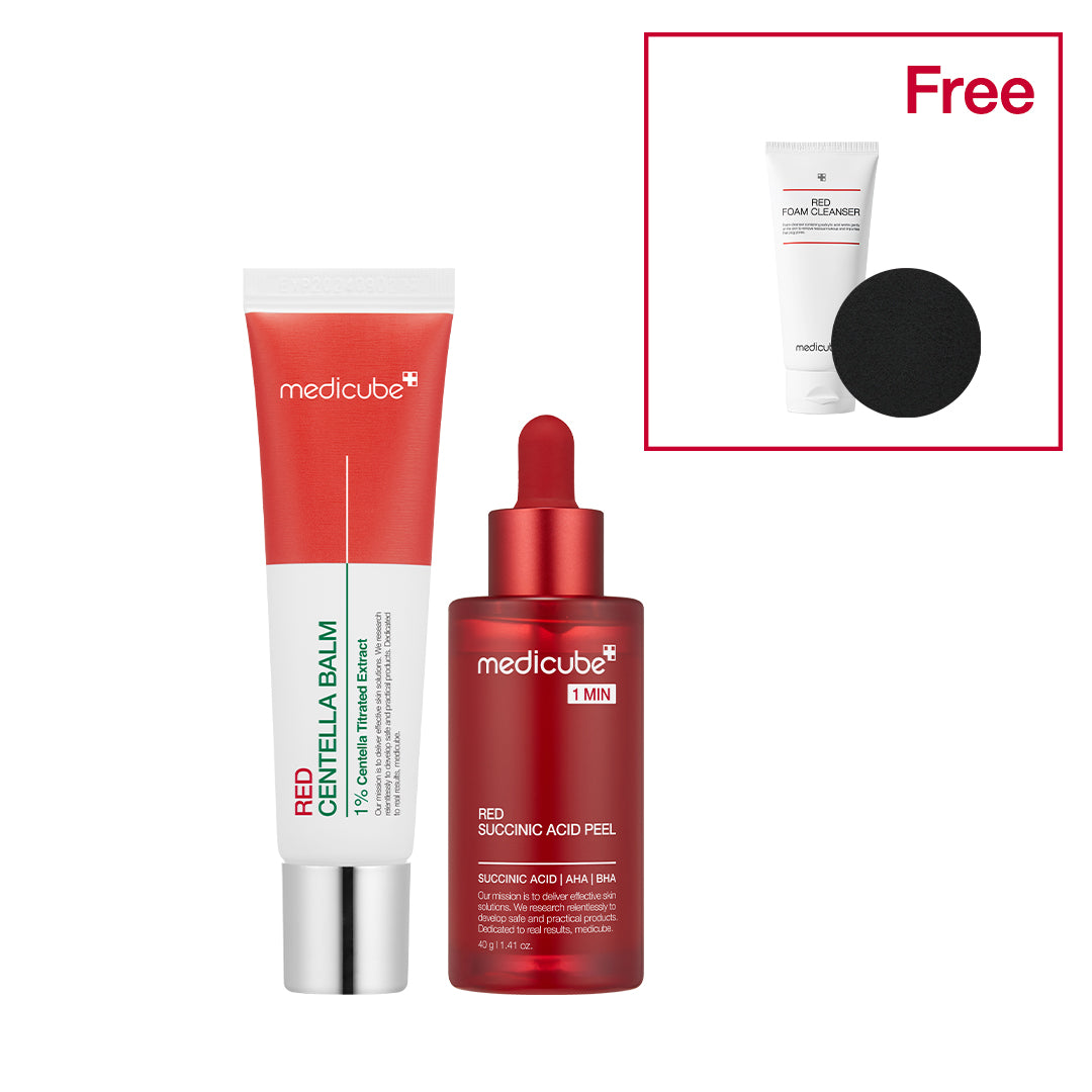 21% Red Succinic Acid Cleansing Booster Serum O3