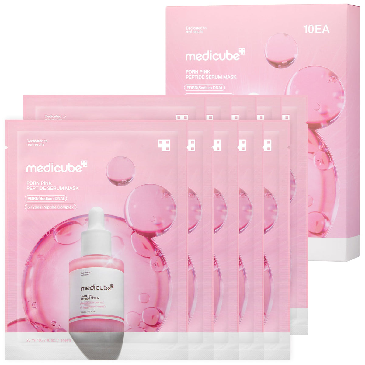 PDRN Pink Peptide Ampoule Mask K7