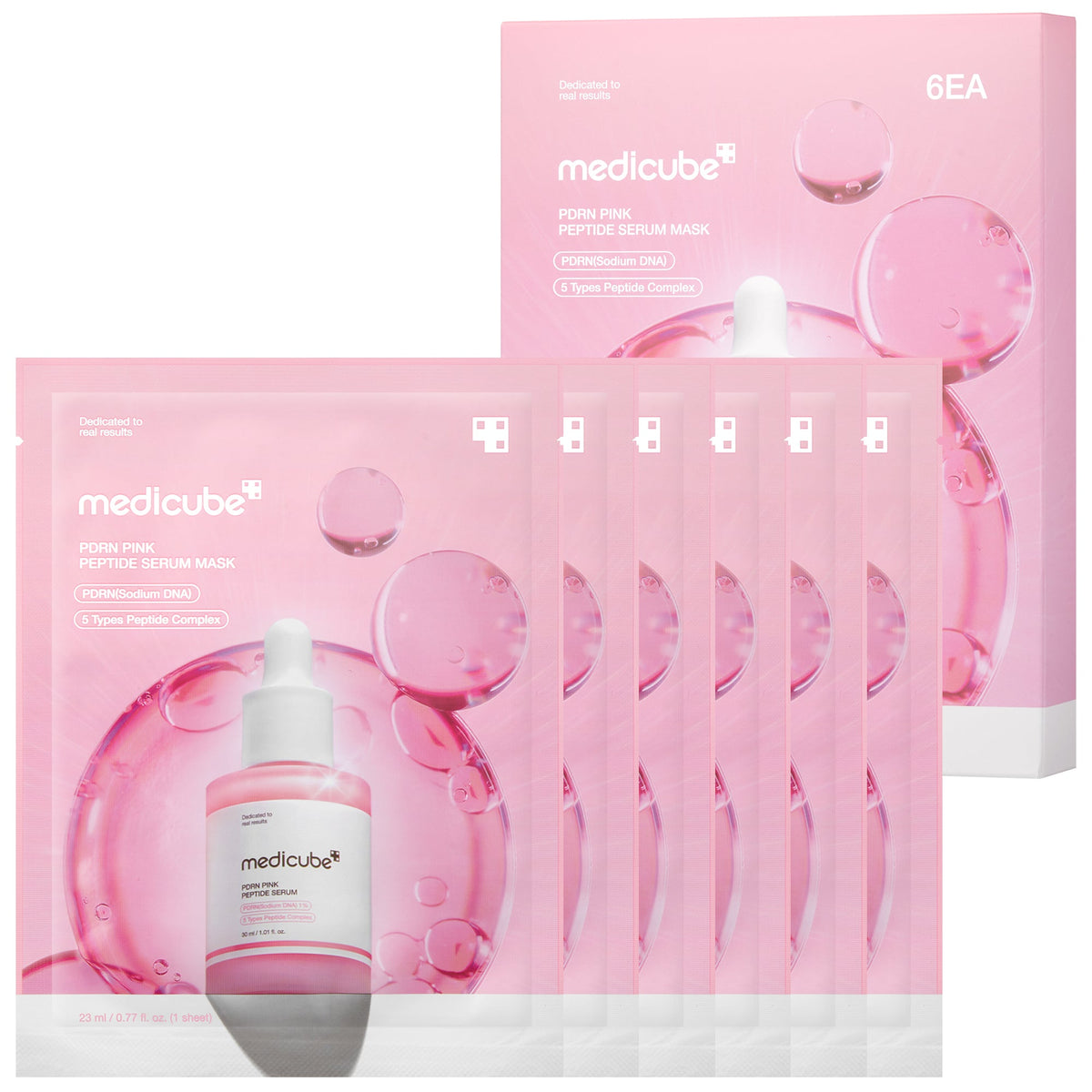 PDRN Pink Peptide Ampoule Mask K7