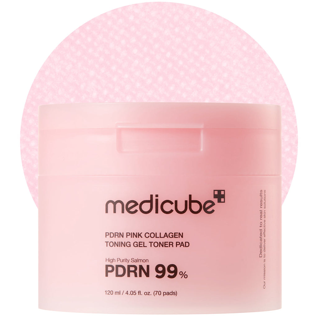 PDRN Pink Collagen Gel Toner Pad E9