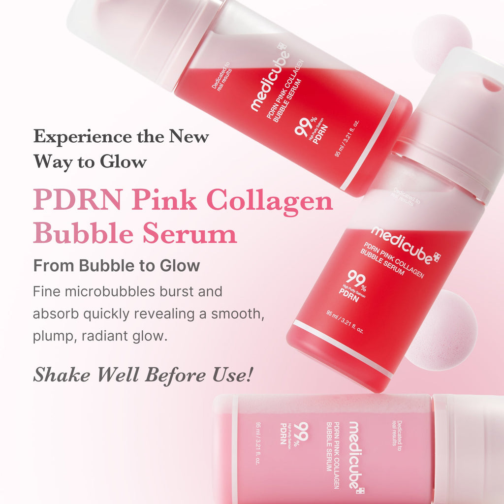 PDRN Pink Collagen Bubble Serum X6