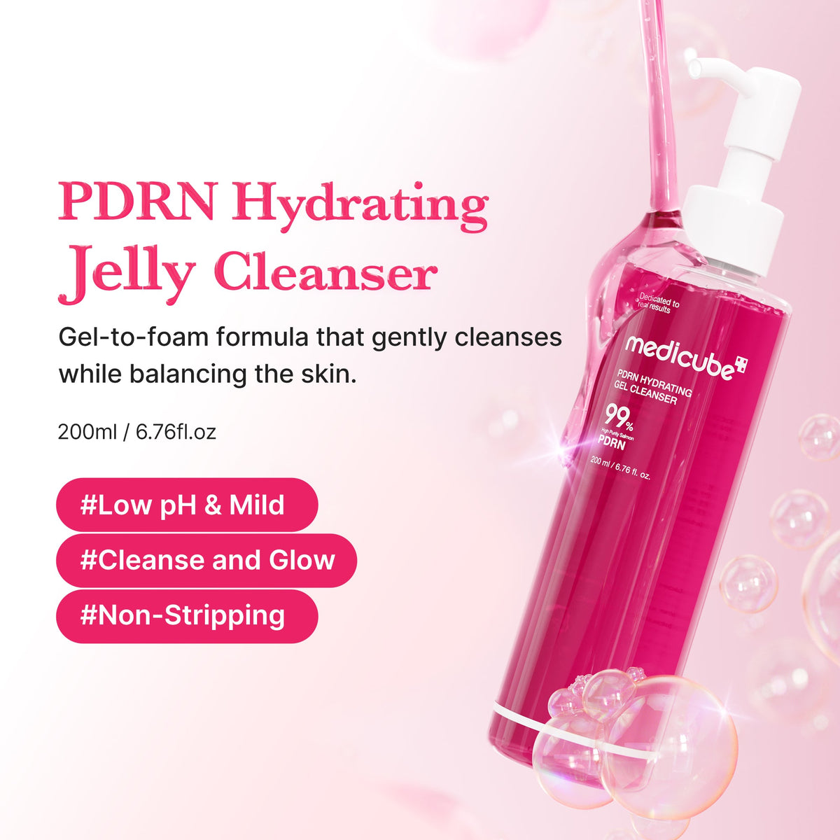 PDRN Pink Gel Cleanser W8