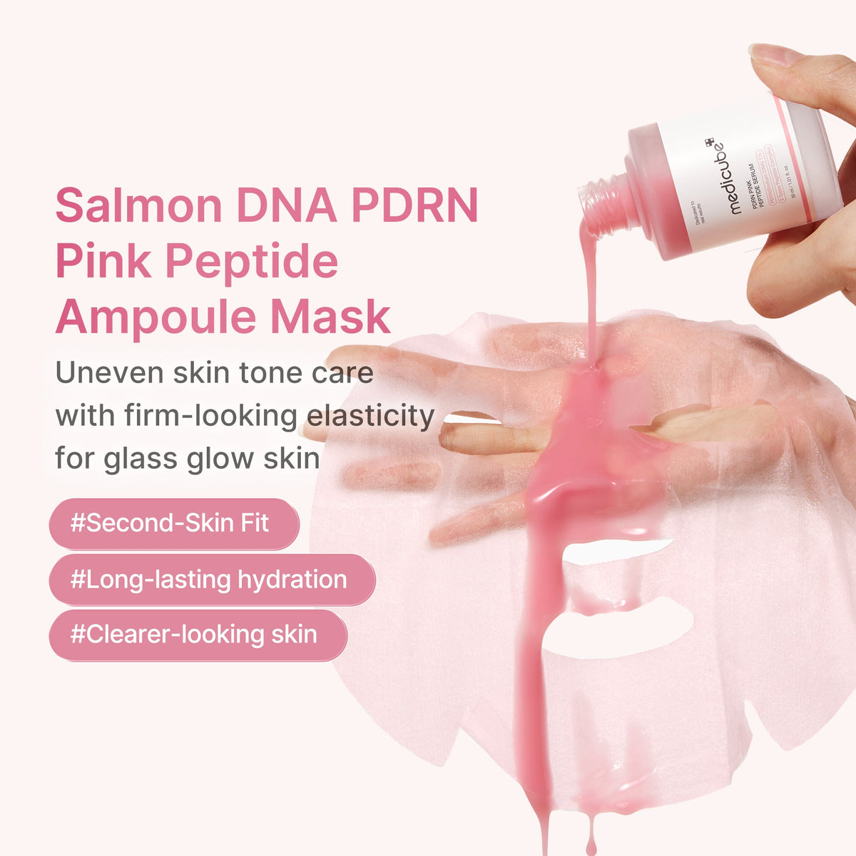 PDRN Pink Peptide Ampoule Mask K7