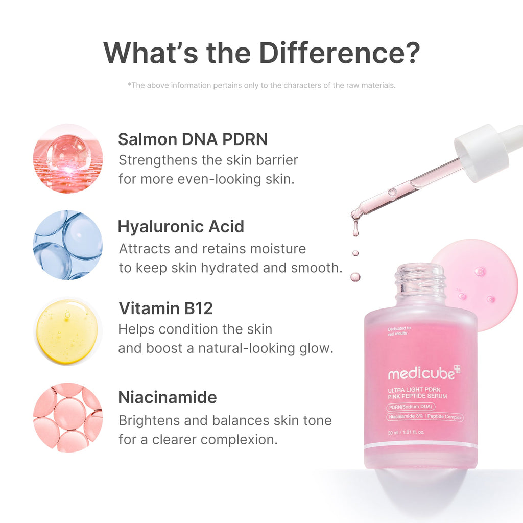 Ultra Light PDRN Pink Peptide Serum I7