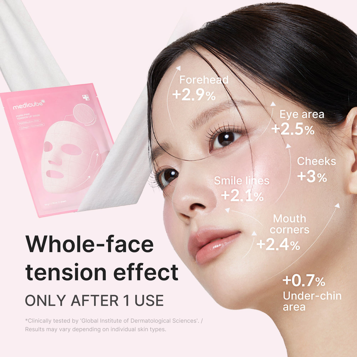 PDRN Pink Tension Up Mask A2