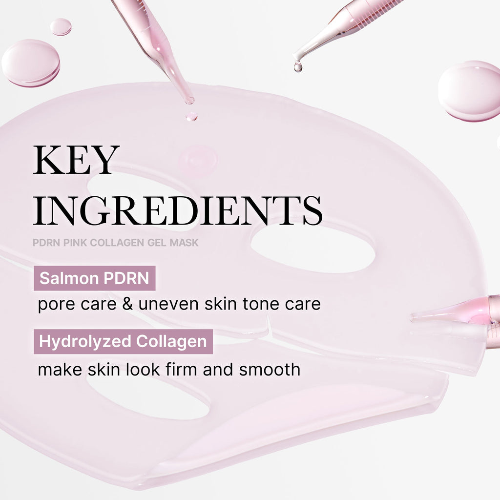 Salmon PDRN Pink Collagen Jelly Gel Mask S1