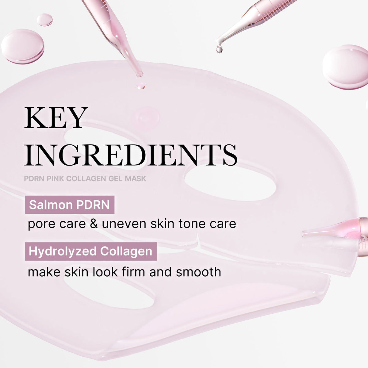 Salmon PDRN Pink Collagen Jelly Gel Mask S1