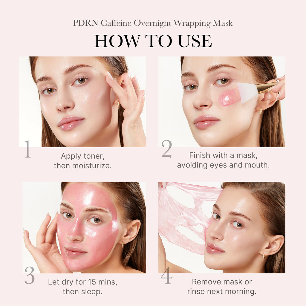 PDRN Pink Caffeine Overnight Wrapping Mask B0