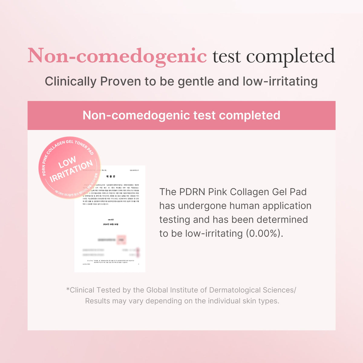 PDRN Pink Collagen Gel Toner Pad E9