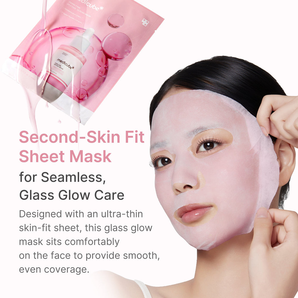 PDRN Pink Peptide Ampoule Mask K7