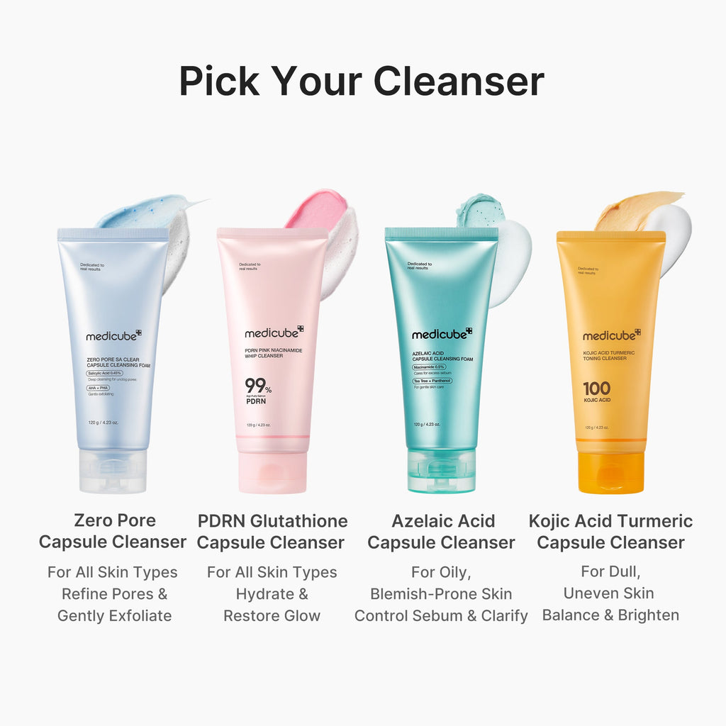 PDRN Pink Glutathione Capsule Foam Cleanser P6