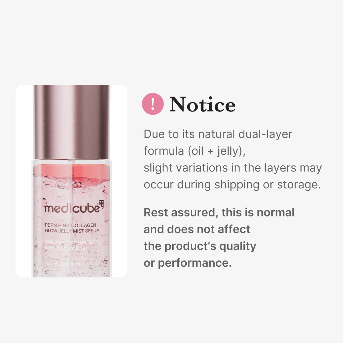 PDRN Pink Collagen Glow Jelly Mist Serum P1