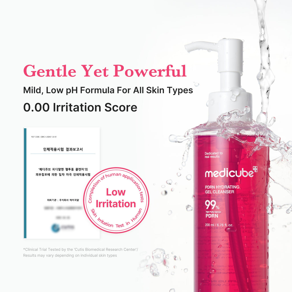 PDRN Pink Gel Cleanser W8