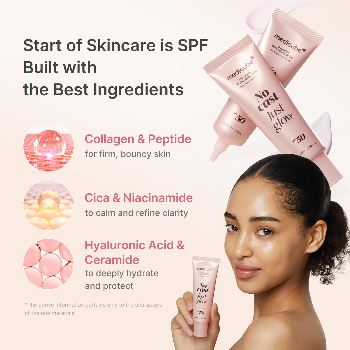 No Cast Just Glow Collagen Sunscreen Z3